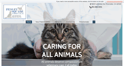 Desktop Screenshot of pedleysquarevet.com