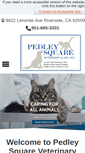 Mobile Screenshot of pedleysquarevet.com